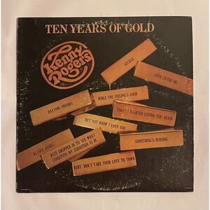 Kenny Rogers: Ten Years Of Gold, Original Vinyl Record and Sleeve!
